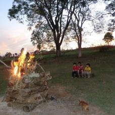 Fim de tarde no Sítio Aparecida